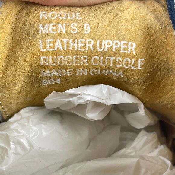 STEVE MADDEN Mens Dress Shoes Size 9 Two Tone Blue Suede ROQUE - Picture 13 of 13